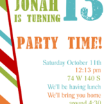 18th Birthday Invitation Templates Free Download Newama