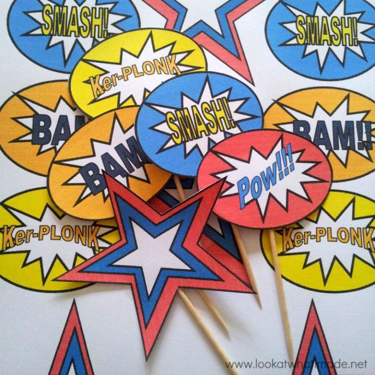 30 Amazing Free Superhero Party Printables Superhero Party 