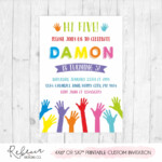 48 Best Ideas For Coloring 5th Birthday Invitations