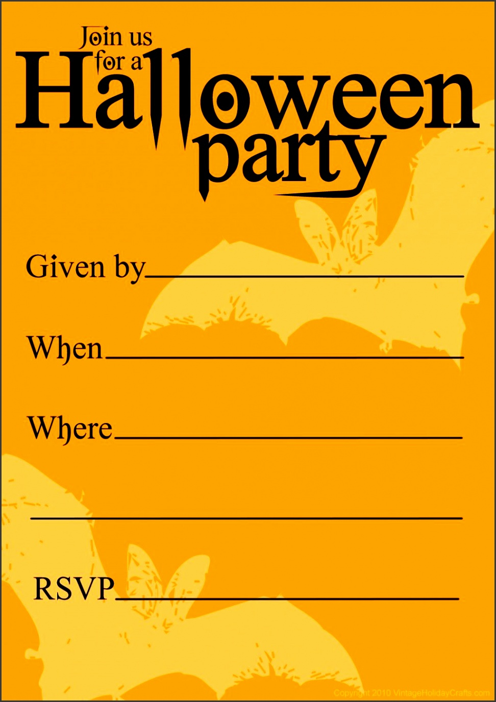 5 Free Halloween Invitation Templates To Email SampleTemplatess