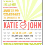 50 Printable Engagement Invitation Templates PSD AI Free