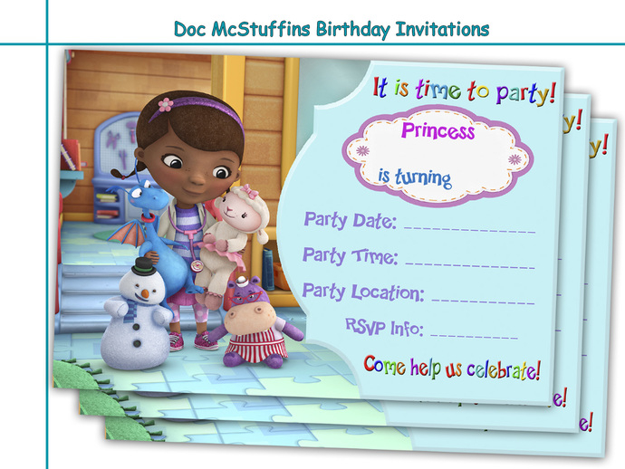 Amazing Doc McStuffins Birthday By HolidayPartyStar On Zibbet