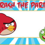 Angry Birds Birthday Invitation Bird Birthday Invitations Kids