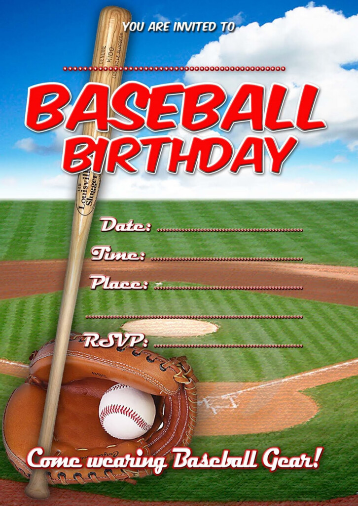 Baseball Birthday Printables Printable Word Searches