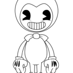 Bendy Coloring Pages Printable