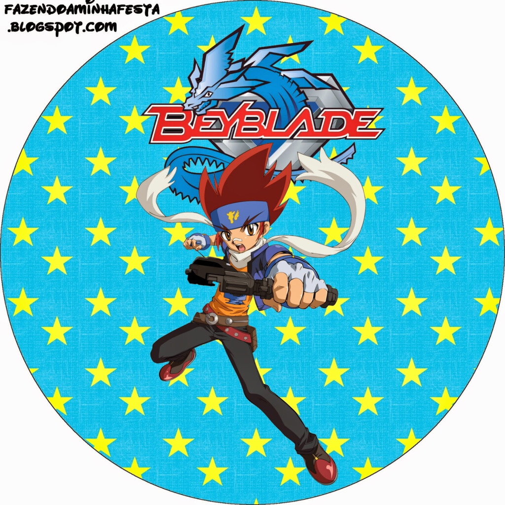 Beyblade Party Free Printables Printable Templates