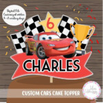 Cars Birthday Decorations Disney Cars Movie Printable Car Party Pack