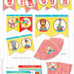 CIRCUS PARTY Printables Printable Circus Party Package Etsy