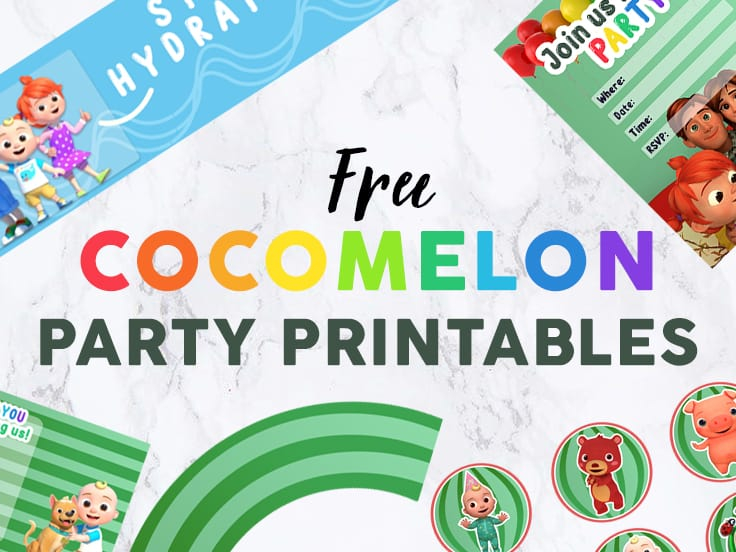 Cocomelon Party Printables Printables Party With Unicorns