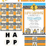 Construction Birthday Party Free Printables PRINTABLE TEMPLATES