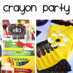 Crayon Party By Love The Day Crayon Birthday Parties Crayola