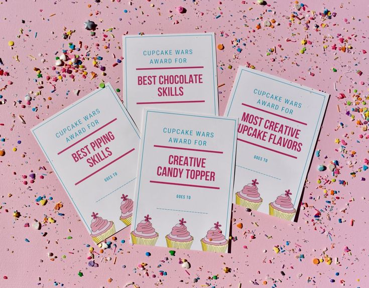 Cupcake Wars Birthday Party FREE Printables Make Life Lovely 