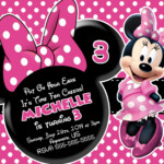 Disney Minnie Mouse Birthday Invitations 8 99 Available At Www