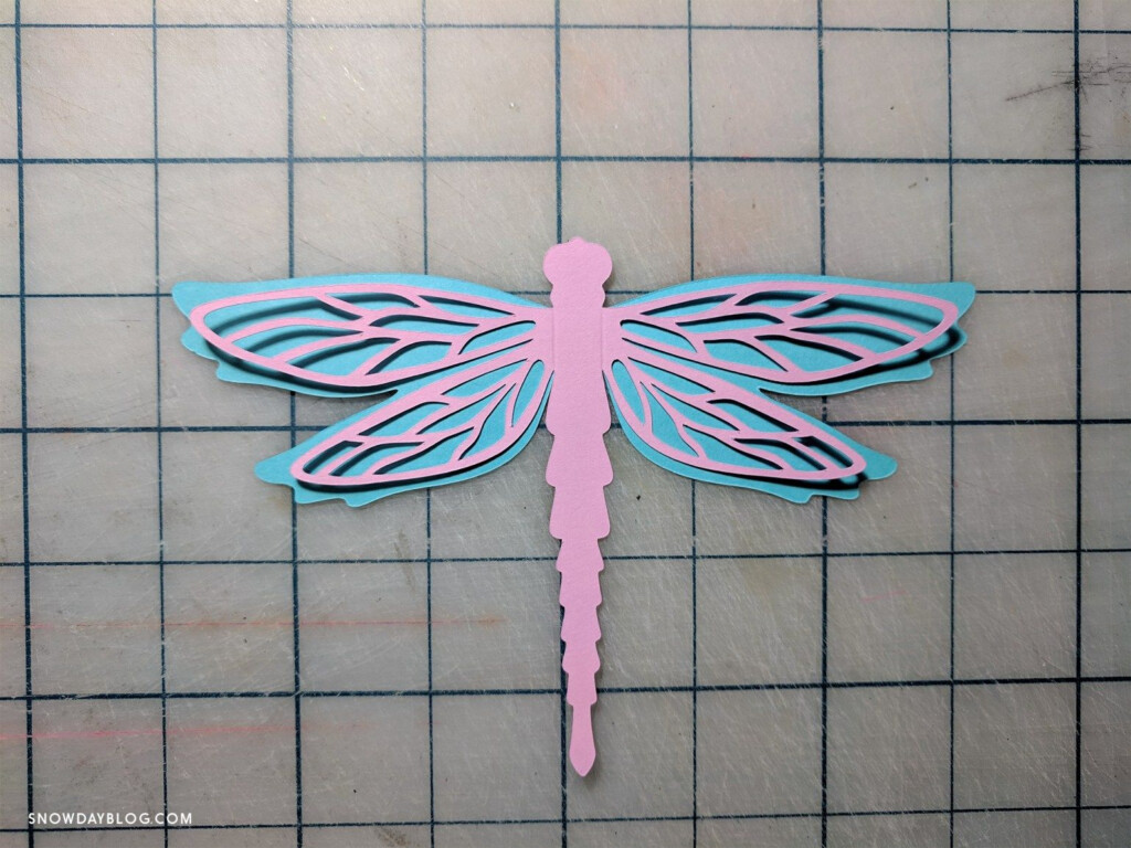 DIY Dragonfly Stickers SVG Designs For A Magical Woodland Paper 