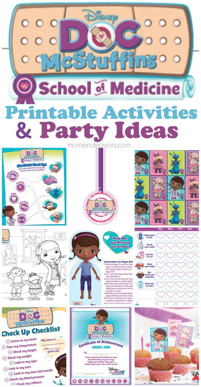 Doc Mcstuffin Party Free Printables PRINTABLE TEMPLATES