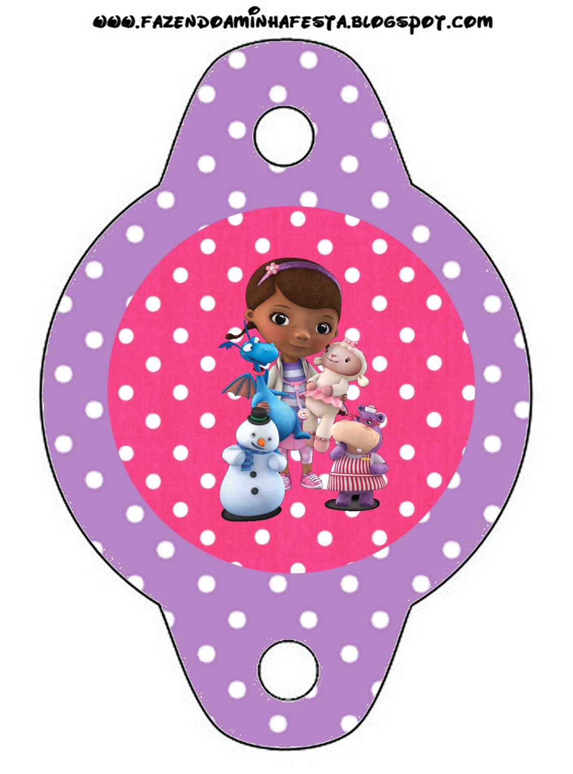 Doc McStuffins Free Party Printables Oh My Fiesta In English