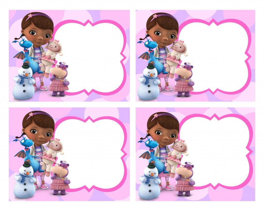Doc McStuffins Free Printables Lastly Of Course You Need Some Water 