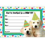 Dog Party Invitations Free Printable