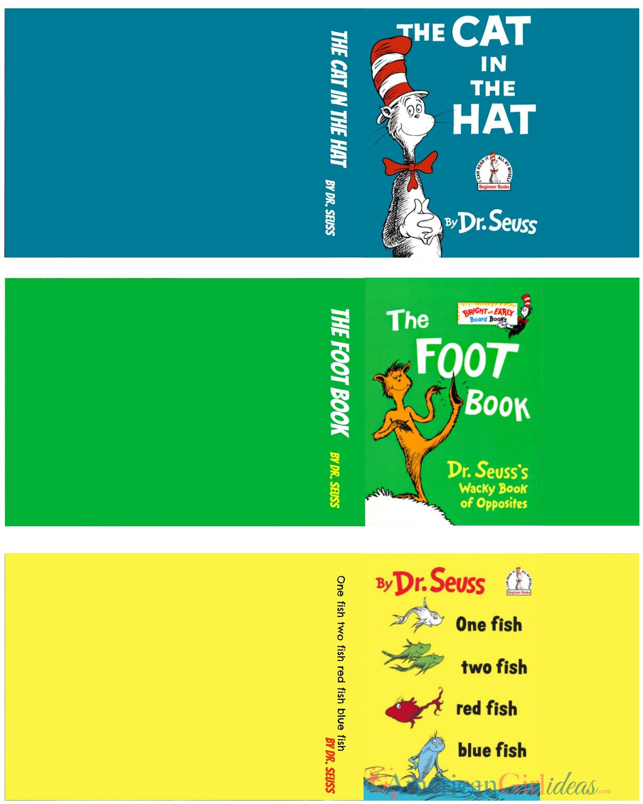 Dr Seuss Day Books American Girl Doll Printables American Girl 