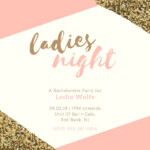 Editable Free Printable Bachelorette Party Invitations Templates