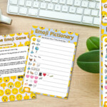 Emoji Party Games Printable Twinkl Party