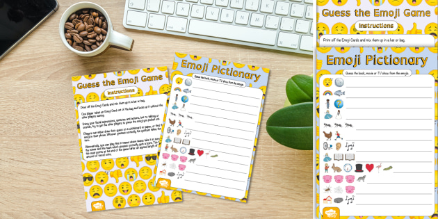  Emoji Party Games Printable Twinkl Party