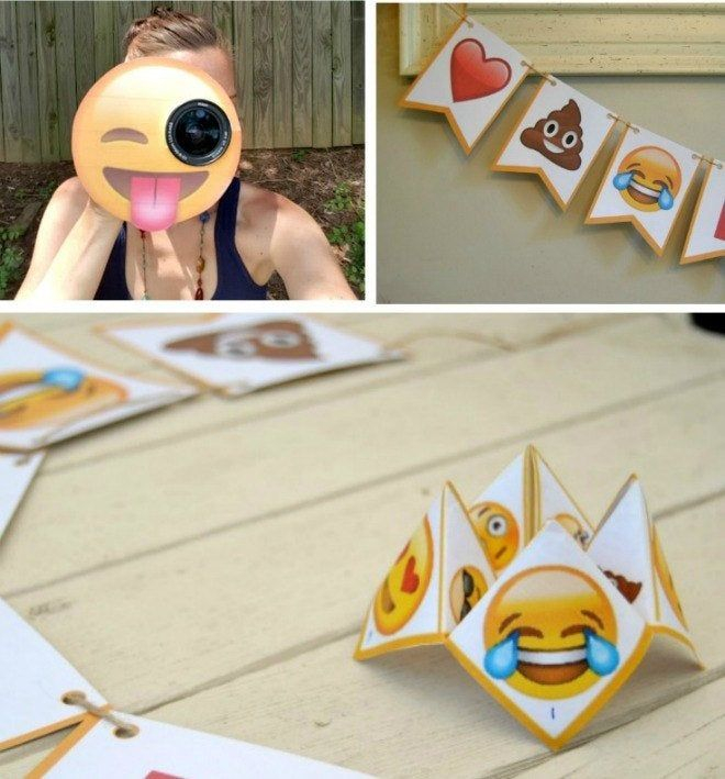 Emoji Party Printable Package PDF In 2022 Emoji Party Emoji 