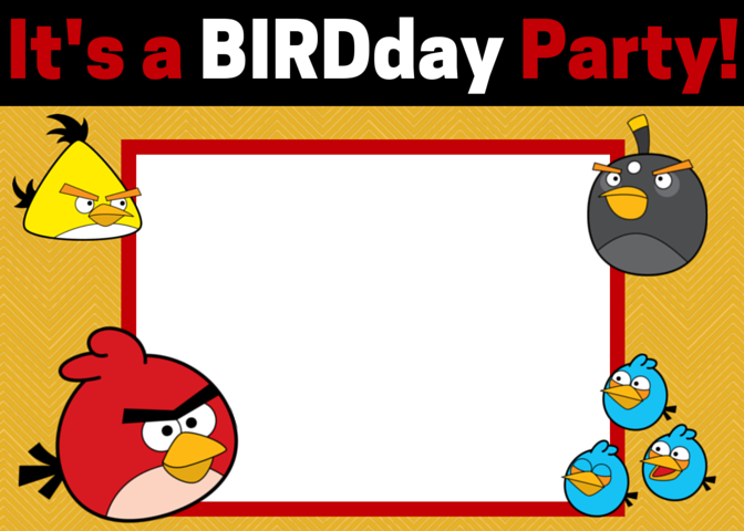 Free Angry Birds Invitations 4 Fun Designs To Download