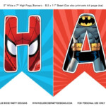 Free Avengers Birthday Party Printables Free Printable