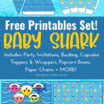 Free Baby Shark Party Printables