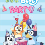 Free Bluey Party Printables Printable Form Templates And Letter