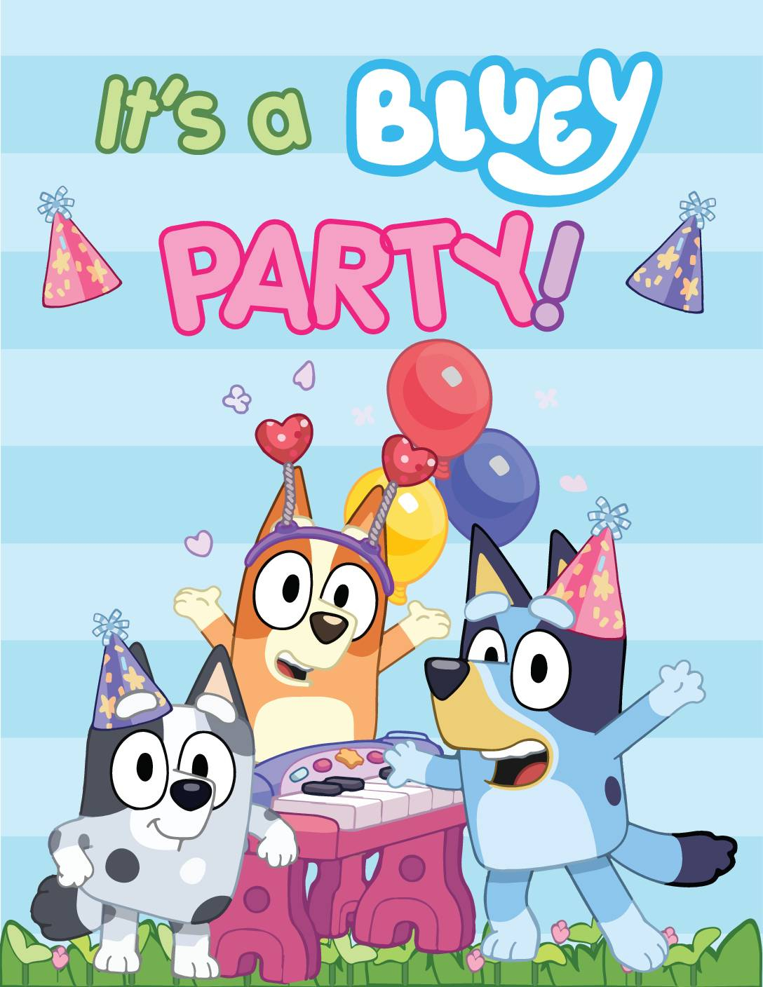 Free Bluey Party Printables Printable Form Templates And Letter