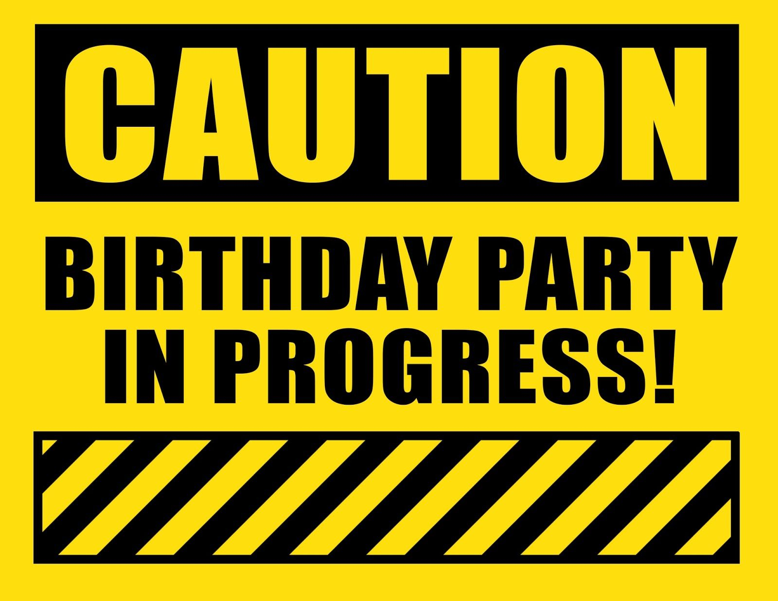 Free Construction Birthday Party Printables Construction Birthday