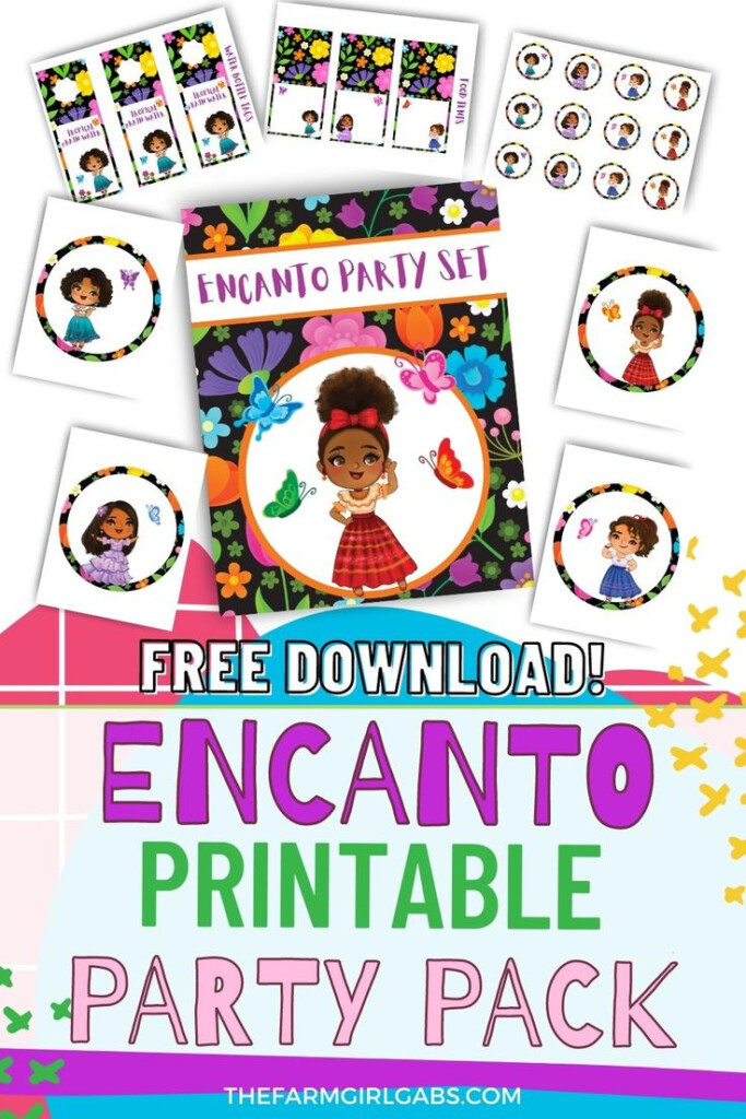 Free Encanto Party Printables In 2022 Birthday Party Decorations Diy 