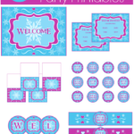 Free Frozen Party Printables From Printabelle Catch My Party