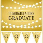 Free Gold Graduation Printables Catch My Party