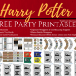 FREE Harry Potter Party Printables The Quiet Grove