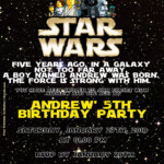 FREE LEGO Star Wars Birthday Invitation PSD Download Star Wars