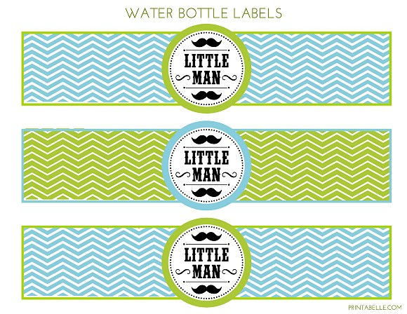 FREE Little Man Mustache Bash Party Printables Catch My Party