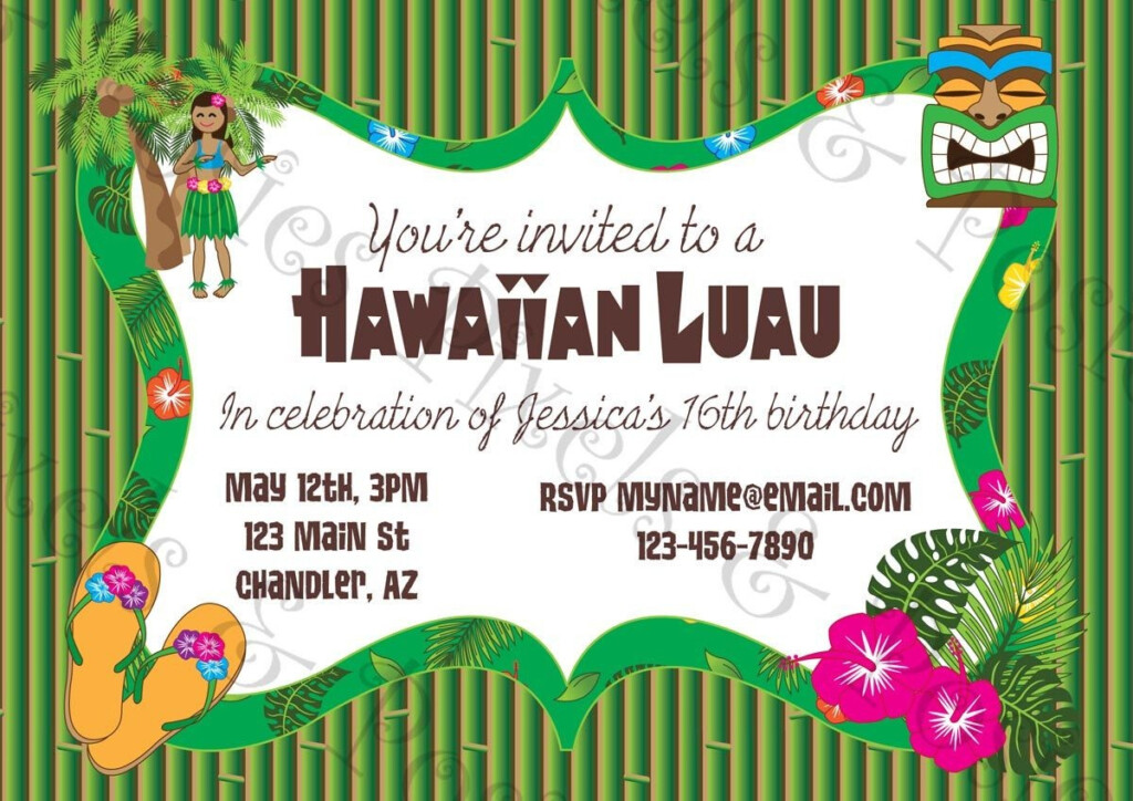 Free Luau Printables Free Printable