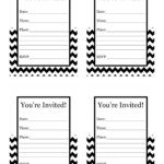 Free Printable 5x7 Invitations Printable Form Templates And Letter