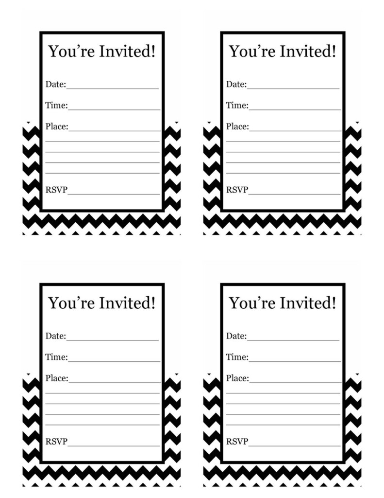 Free Printable 5x7 Invitations Printable Form Templates And Letter