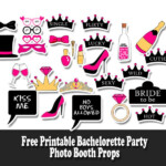 Free Printable Bachelorette Party Photo Booth Props Bachelorette