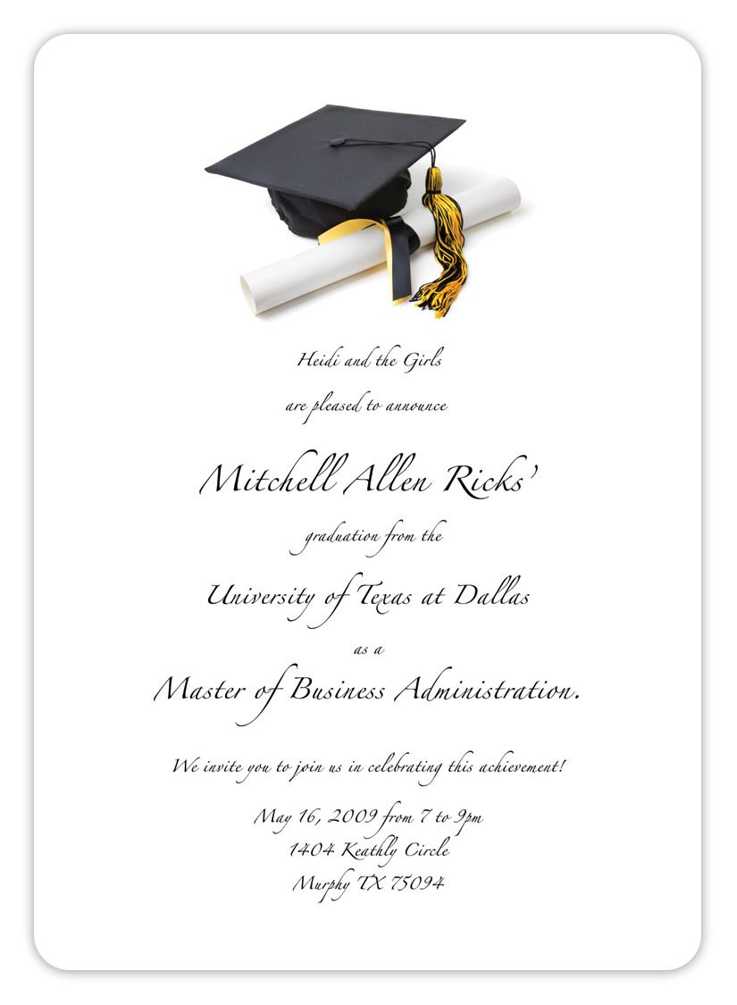 Free Printable Graduation Invitation Templates 2013 2017 Free 