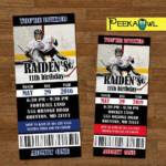 Free Printable Hockey Ticket Template Printable Free Templates