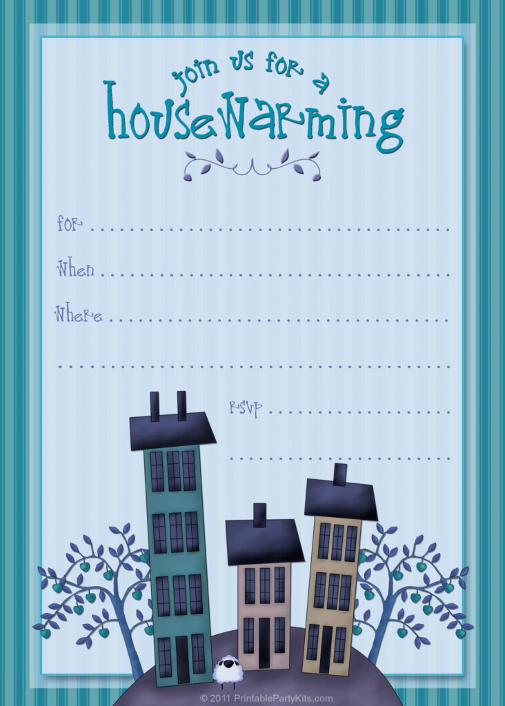 Free Printable Housewarming Party Invitations Printable Party Kits