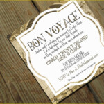 Free Printable Invitation Templates Going Away Party Of Bon Voyage