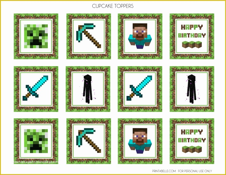 Free Printable Minecraft Birthday Party Invitations Templates Of Free 