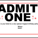 Free Printable Movie Themed Invitations