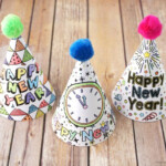 Free Printable New Year s Eve Party Hats Kids New Years Eve New Year